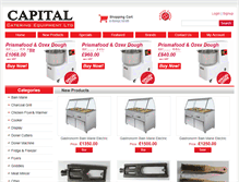 Tablet Screenshot of capitalcateringltd.com